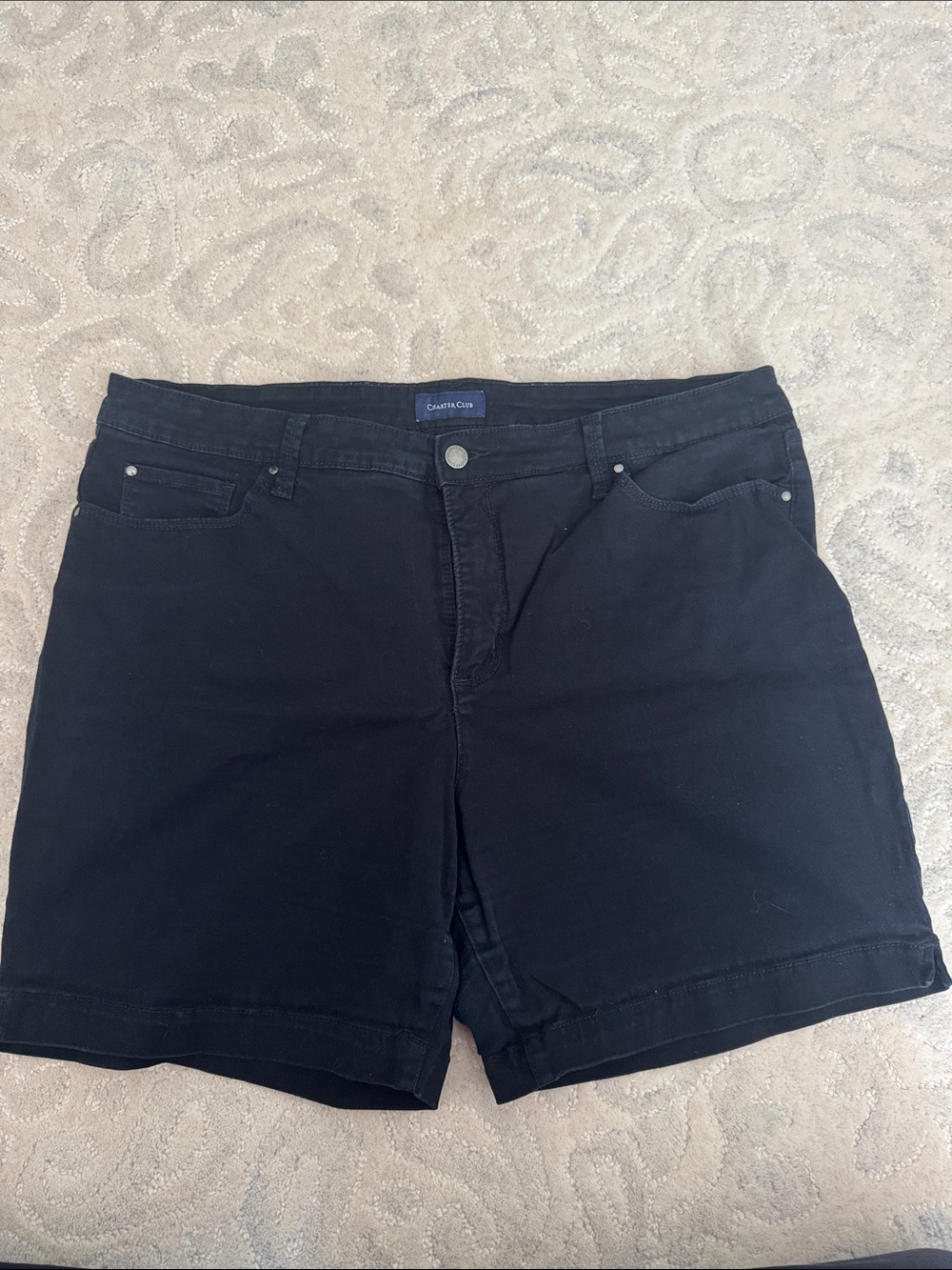 Charter Club Black Women's Bermuda Shorts